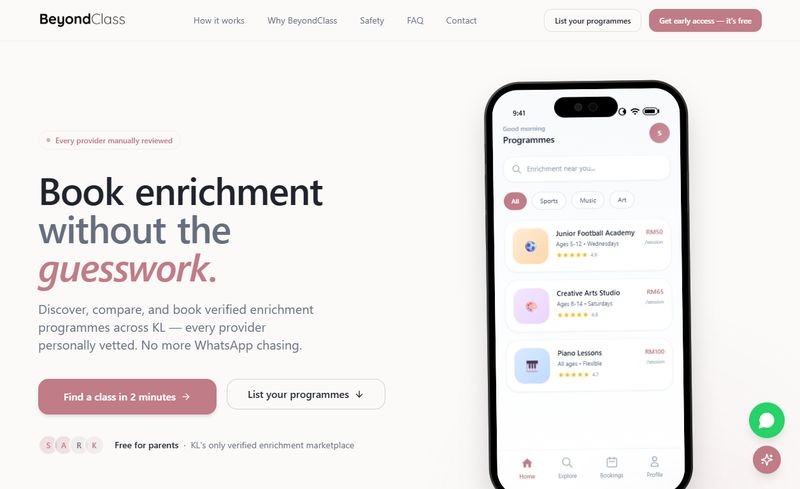 BeyondClass — live website